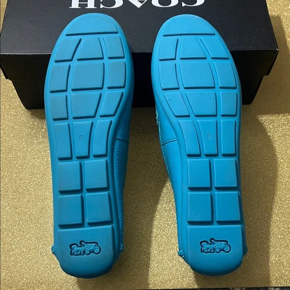 Gently Used Coach Women's Marley Leather Loafers - Picture 7 of 17